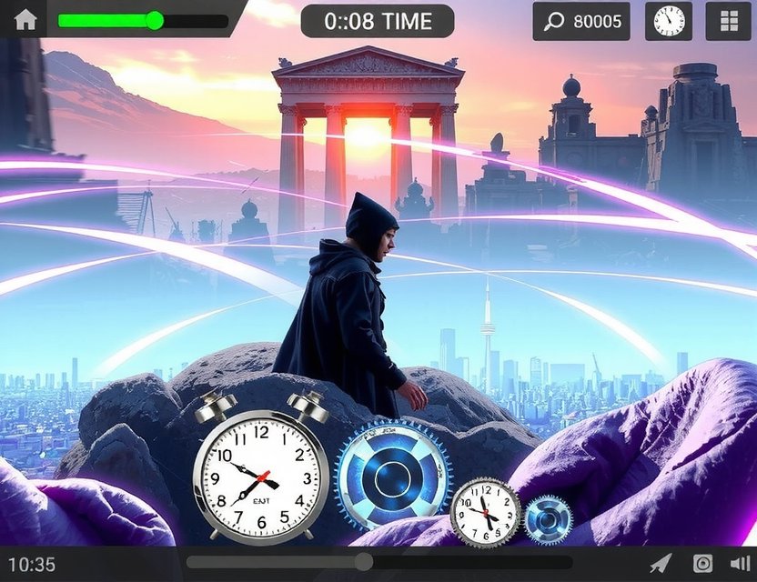Demo of Temporal Shift Engine in action for mobile game tech
